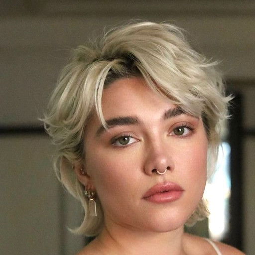 Ash Blonde Pixie Blowout — Hairstyles for Growing Out a Pixie
