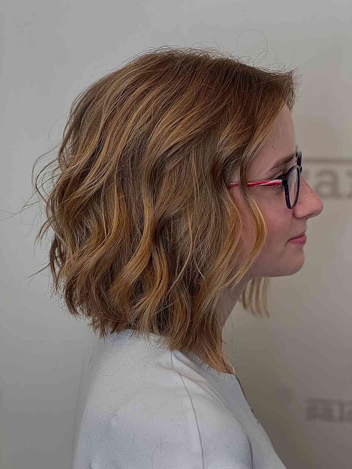 Chin-Length Textured Bob With Choppy Bangs — Hairstyles for Fine Hair