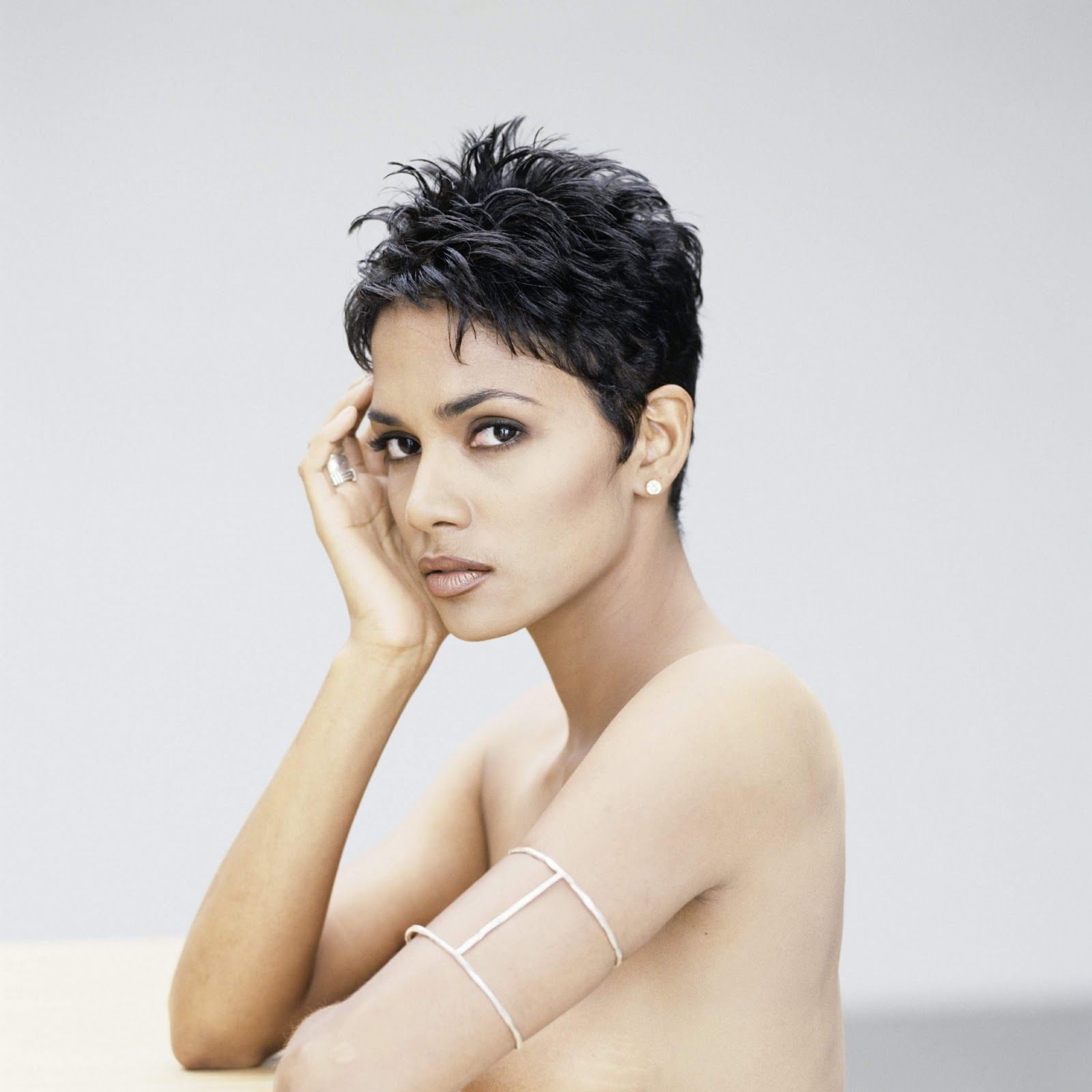 Dark Brown Spiky Pixie With Tousled Top — Spiky Hair