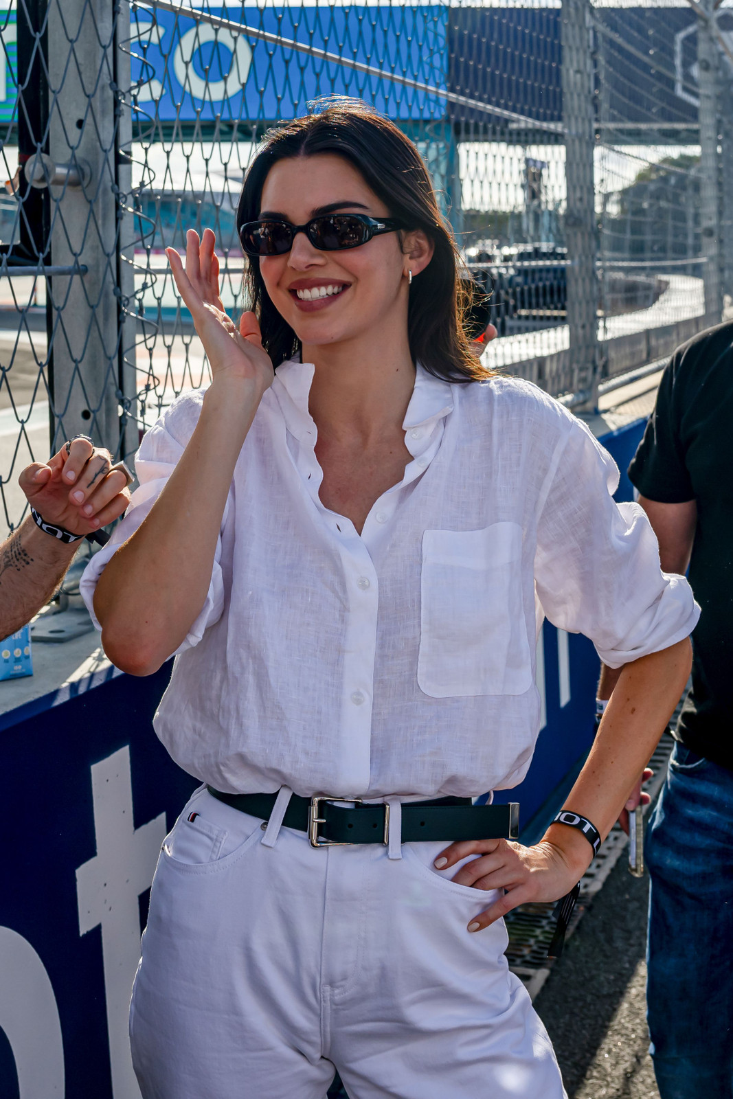 Relaxed White Linen Shirt with Wide-Leg Trousers for Chic Comfort Relaxed White Linen Shirt with Wide-Leg Trousers for Chic Comfort — F1 Race Outfits