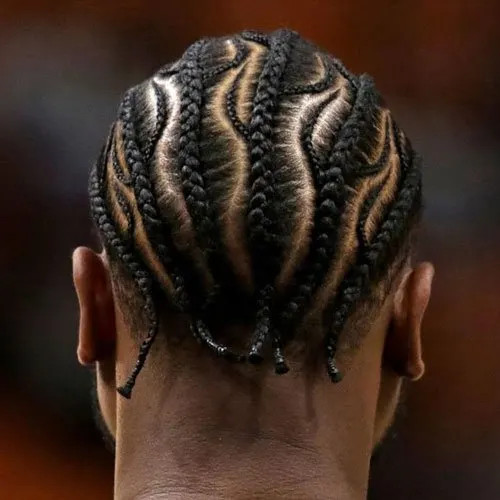 Chevron Pattern With Precise Parts — Cornrows for Men