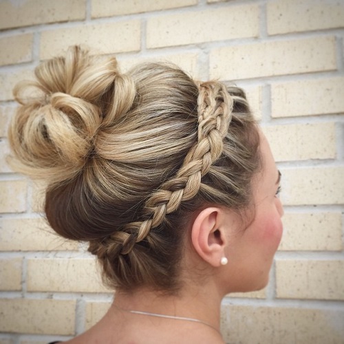 Mid-Back Visual Idea — Headband Hairstyles
