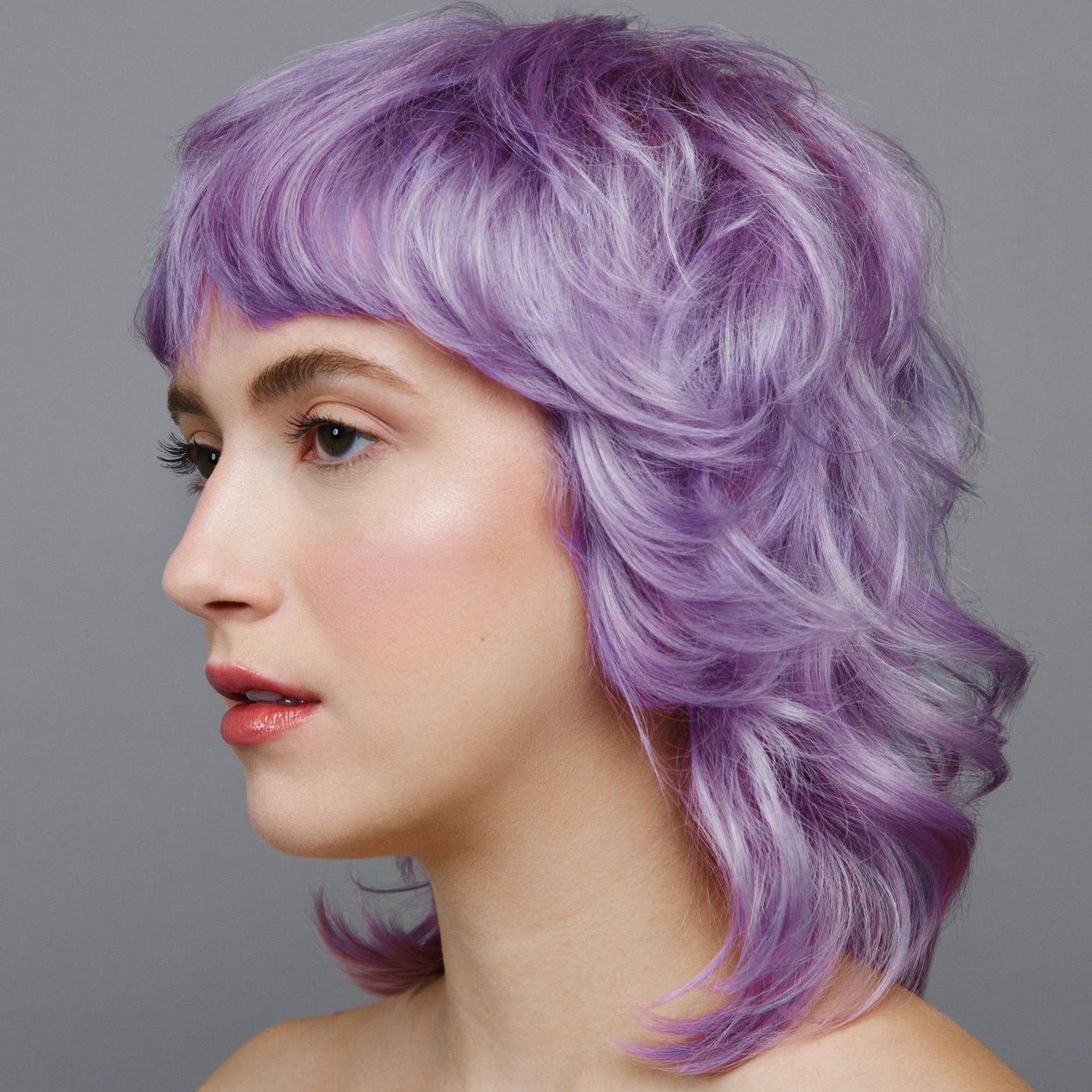Bright Lavender Mullet Bright Lavender Mullet — Lavender Hair