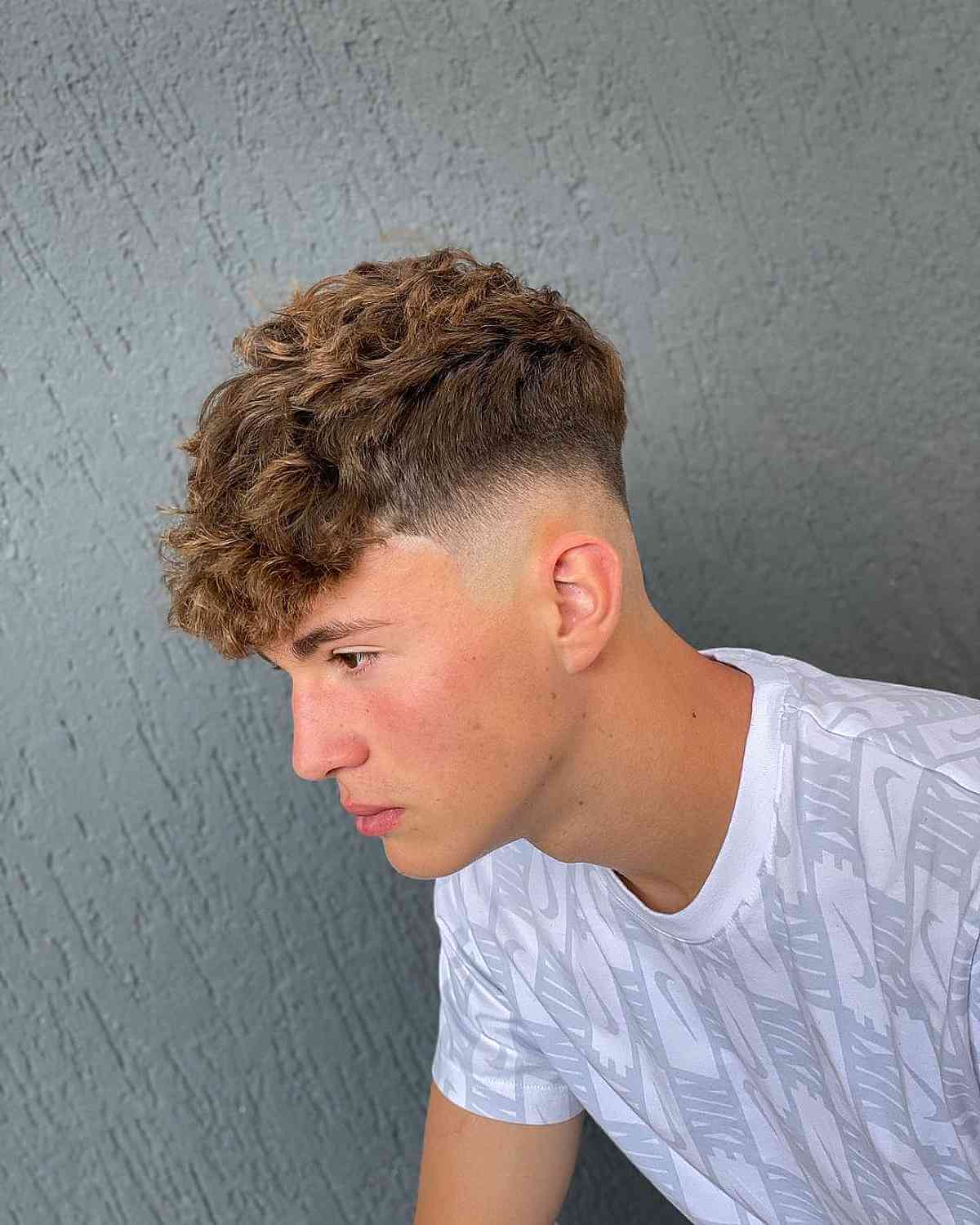 Natural Curls With High Taper Natural Curls With High Taper — High Taper Fade