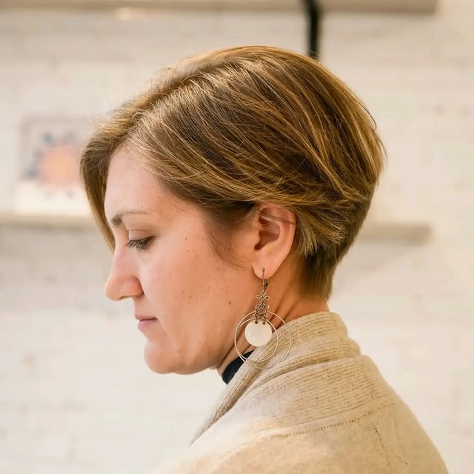 Ear Length Visual Idea Ear Length Visual Idea — Pixie Cut for Women Over 60