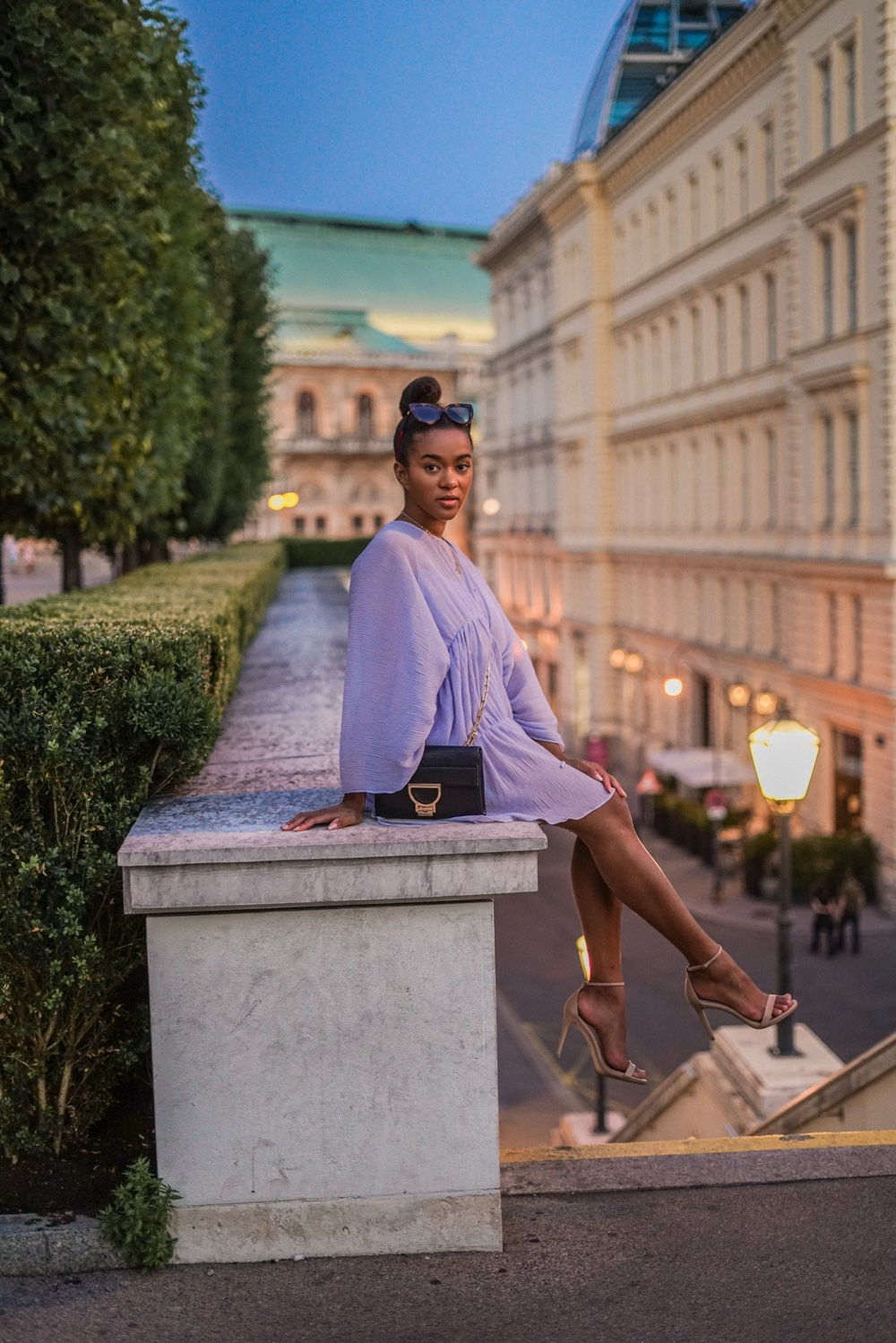 Voluminous Sleeve Mini Dress for Evening Elegance Voluminous Sleeve Mini Dress for Evening Elegance — Vienna Outfits