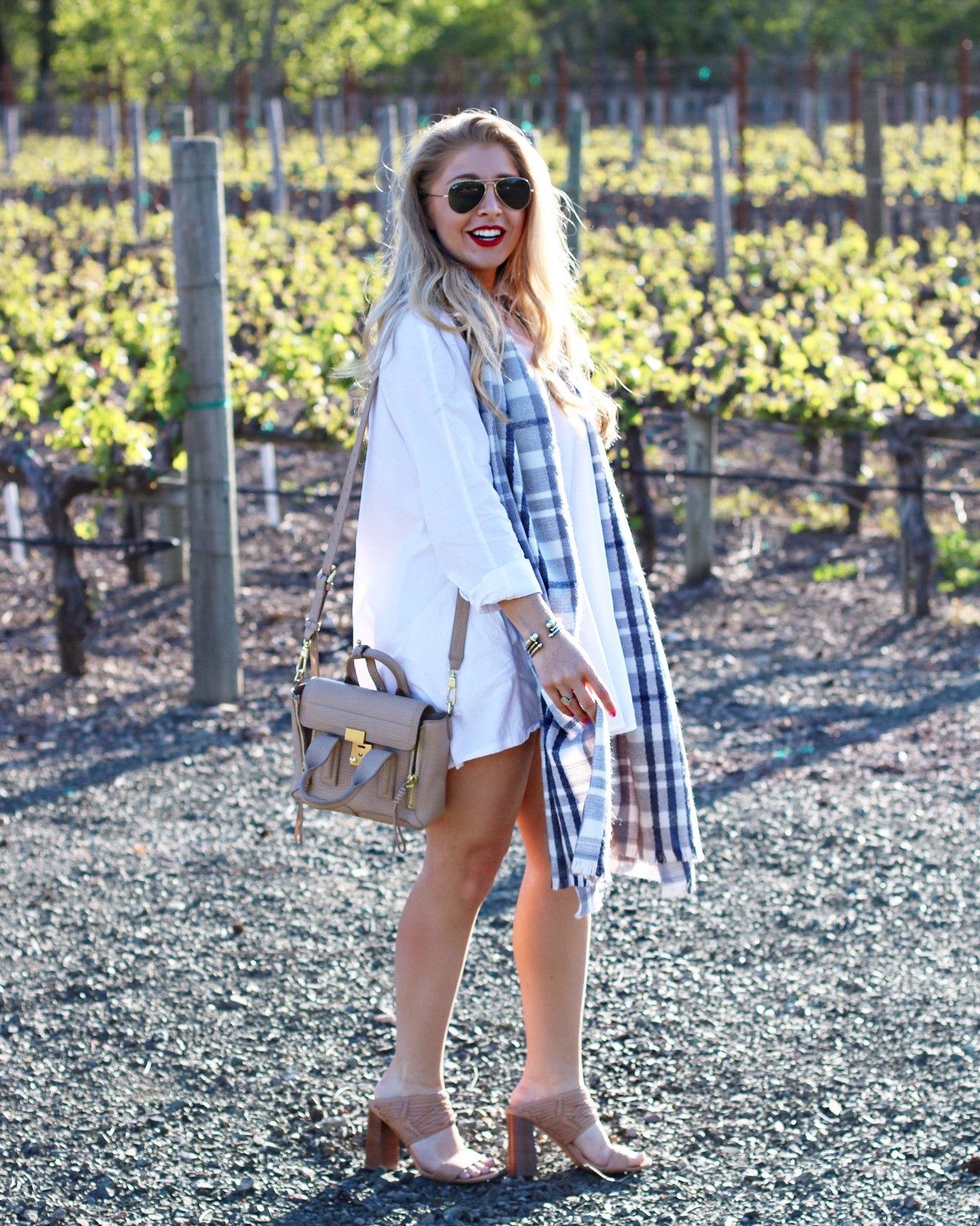 Oversized Shirt and Scarf for a Relaxed Vibe Oversized Shirt and Scarf for a Relaxed Vibe — Napa Outfits