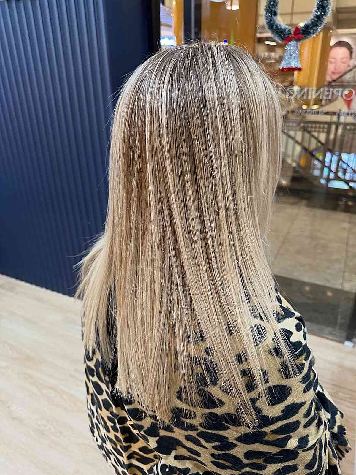 Subtle Blended Blonde Highlights Subtle Blended Blonde Highlights