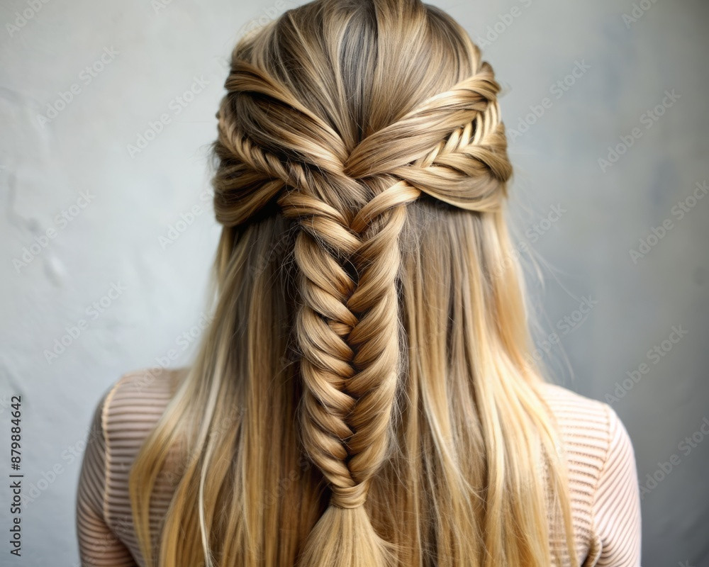 Fishtail Braid Images – Browse 1,445 Stock Photos, Vectors, and Video | Adobe Stock