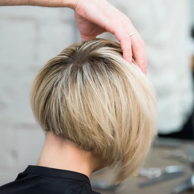 Short Layered Bob Ash Blonde Short Layered Bob Ash Blonde — Hair Color for Women Over 40