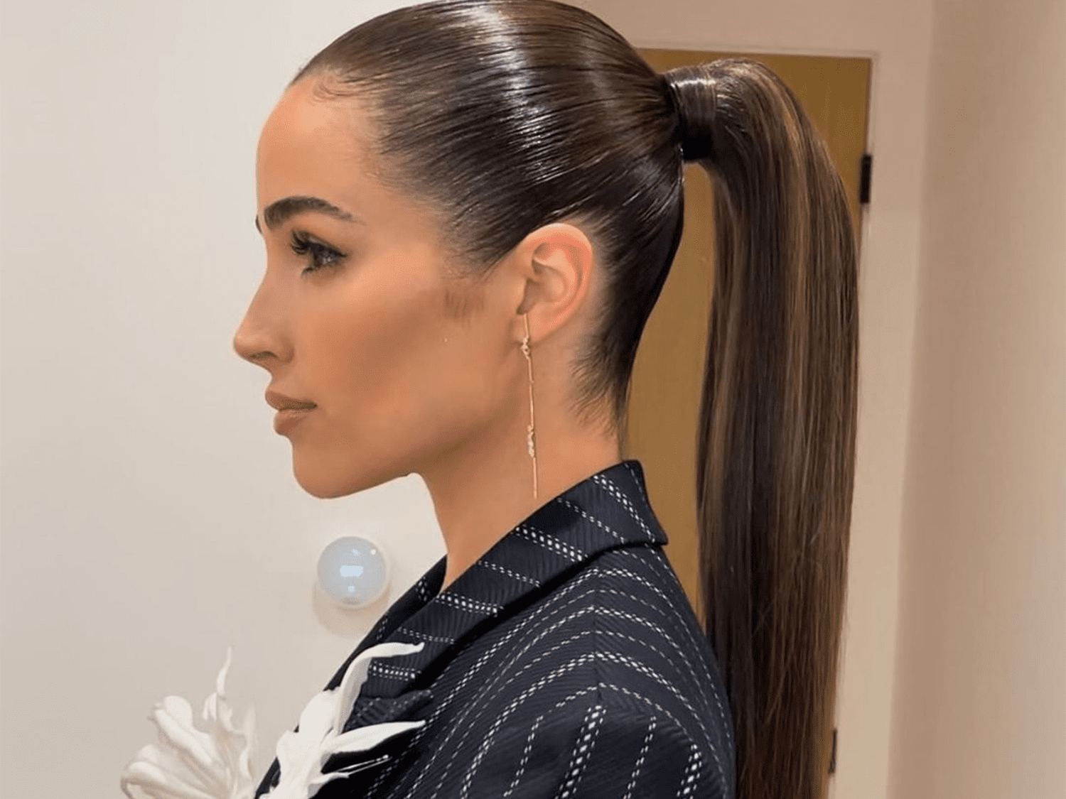 Side View Visual Idea Side View Visual Idea — High Ponytail