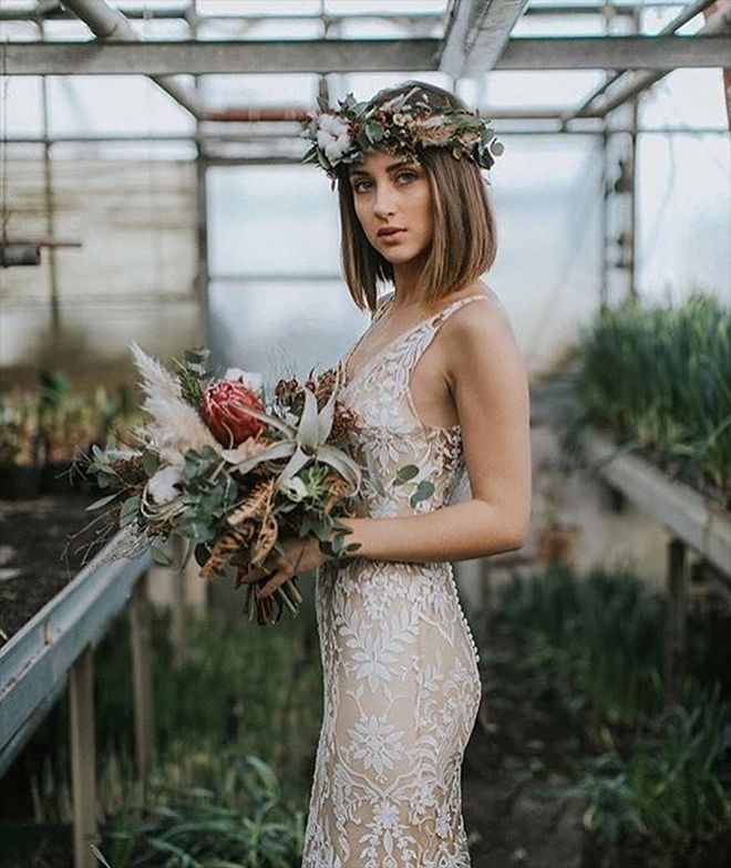 Sleek Chin-Length Bob Sleek Chin-Length Bob — Bridesmaid Hairstyles
