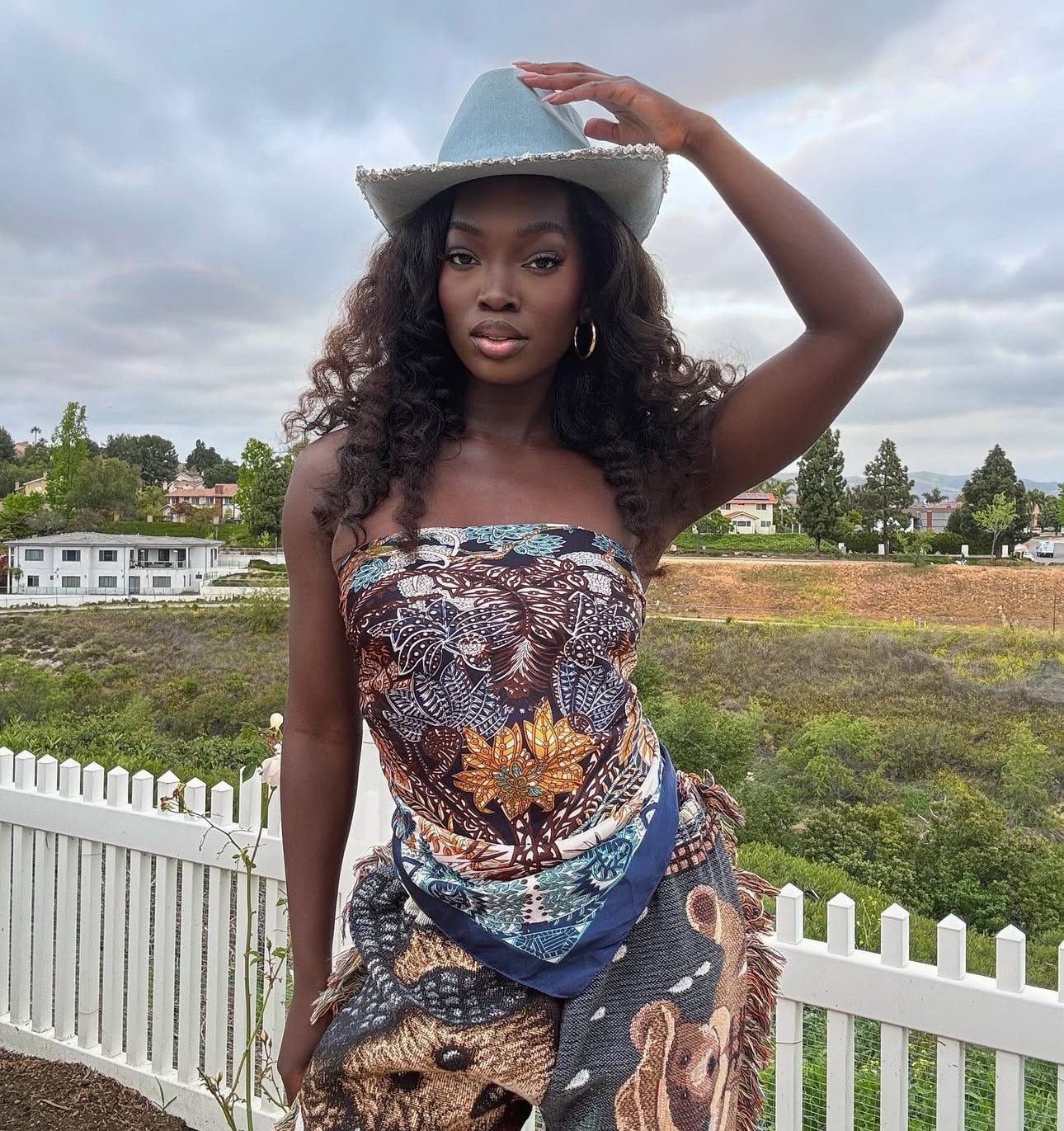 Embracing Natural Curls — Cowboy Hat Hairstyles