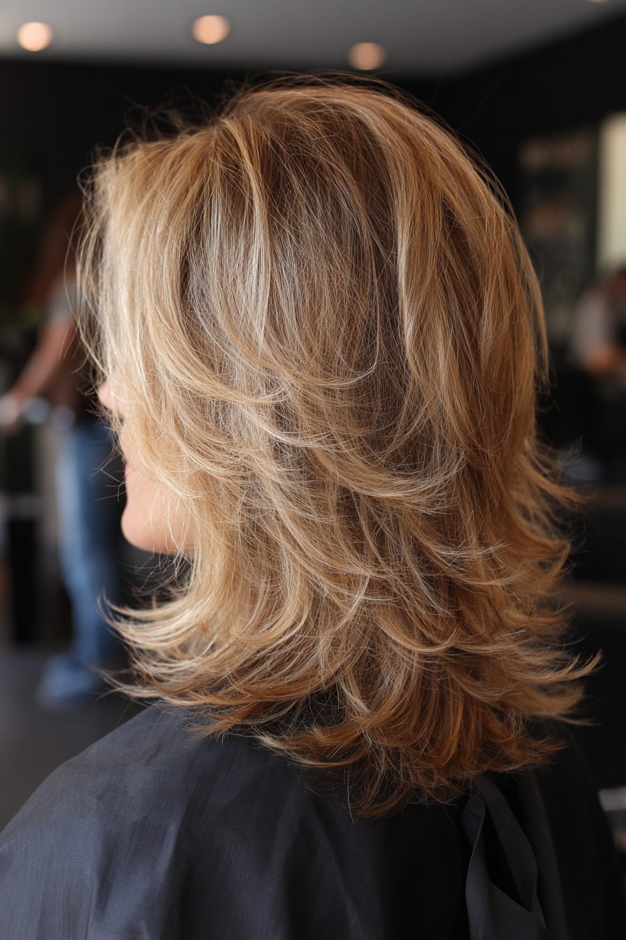 The Textured Collarbone Blowout The Textured Collarbone Blowout — Messy Hairstyles