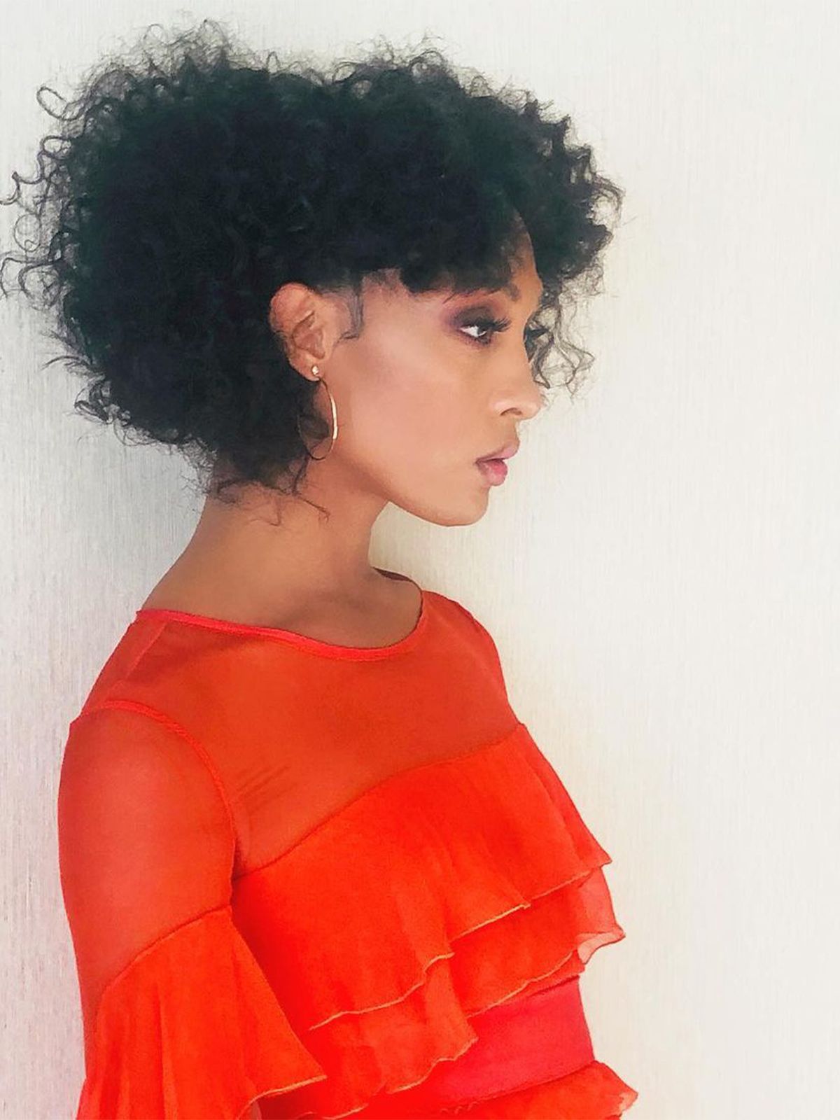 Voluminous Coily Black Bob Voluminous Coily Black Bob — Natural Hair Bob