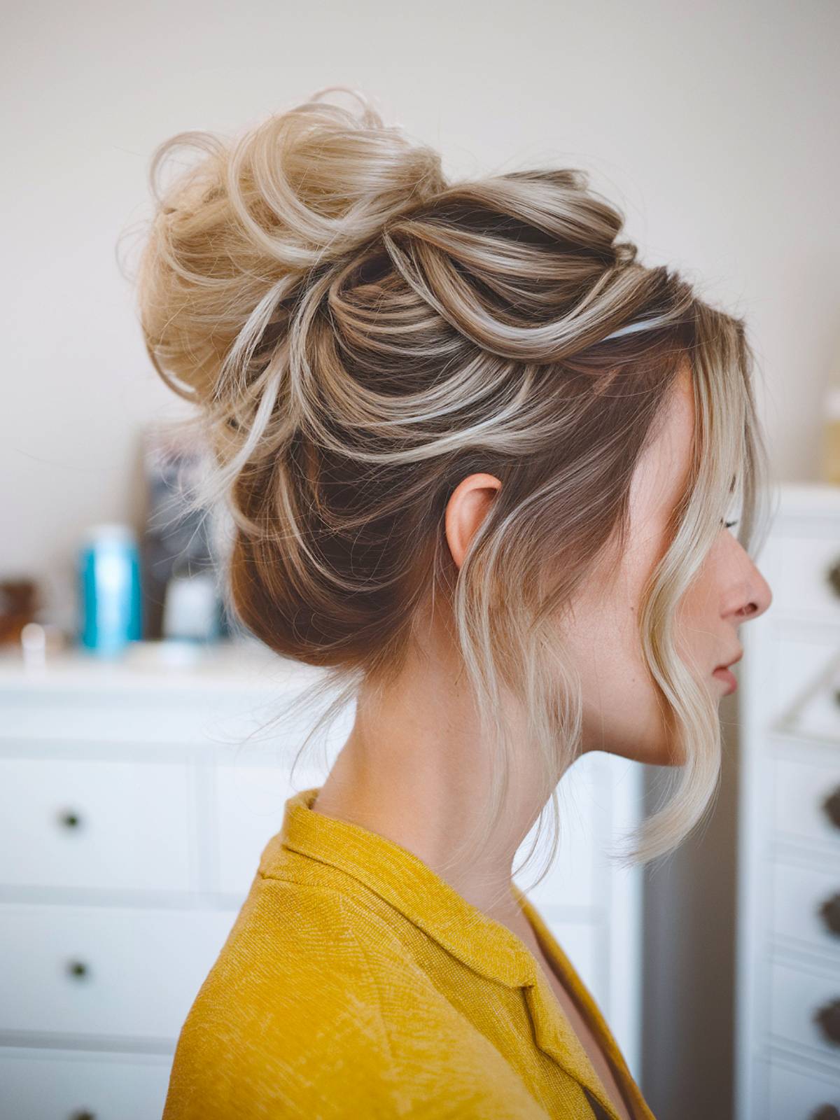Voluminous Textured Updo — Lazy Day Hairstyles