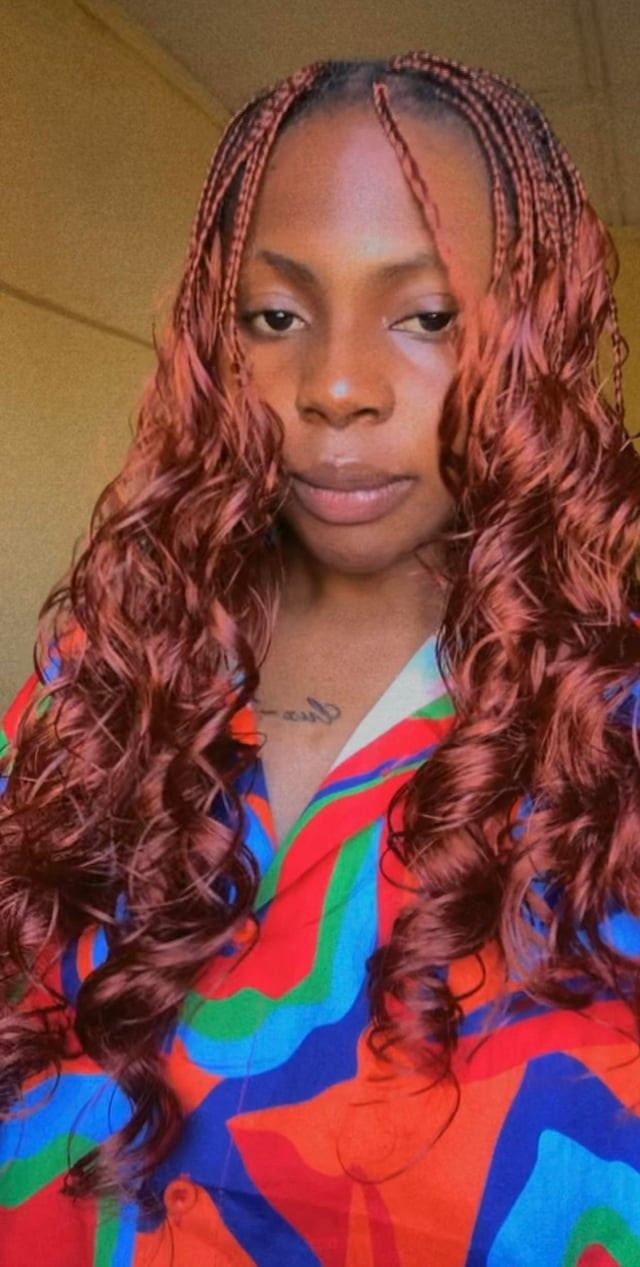 Braided Bob With Blunt Bangs And Wavy Ends Braided Bob With Blunt Bangs And Wavy Ends — Ginger Braids