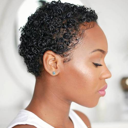 Short Coily Pixie Short Coily Pixie — 4A Hairstyles