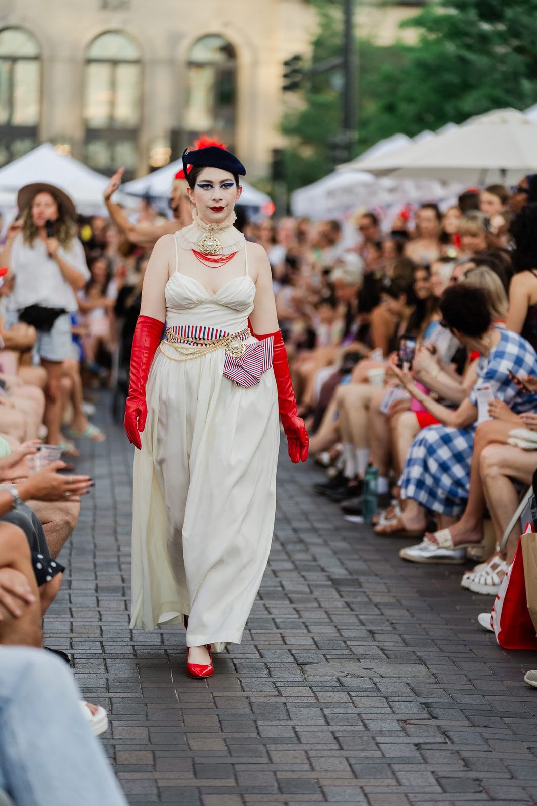 Bold Red Accessories with a Silk Slip Dress Bold Red Accessories with a Silk Slip Dress — Denver Outfits