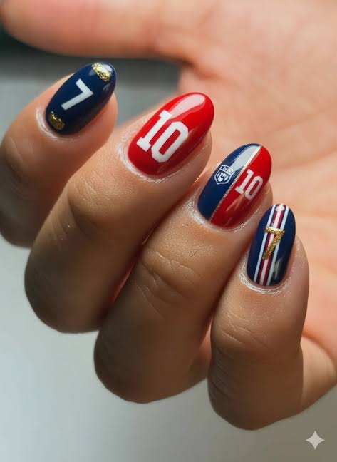 Soccer Fan Visual Idea Soccer Fan Visual Idea — Soccer Nails