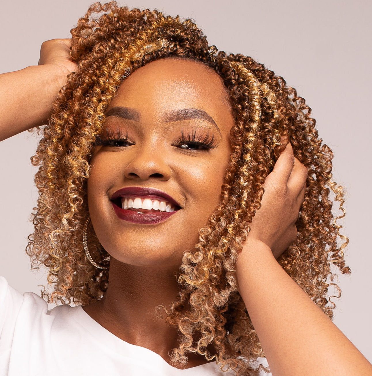 Collarbone Twists with Defined Curls — Mini Twists