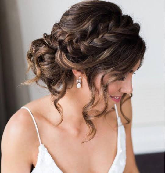 Visual Idea — Braids for Wedding