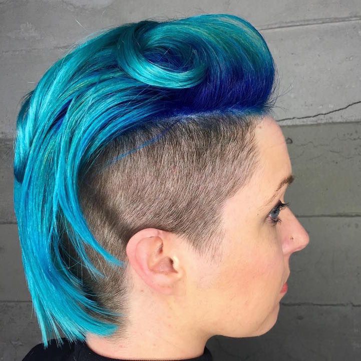 Short On Sides Longer On Top Visual Idea Short On Sides Longer On Top Visual Idea — Mermaid Hair