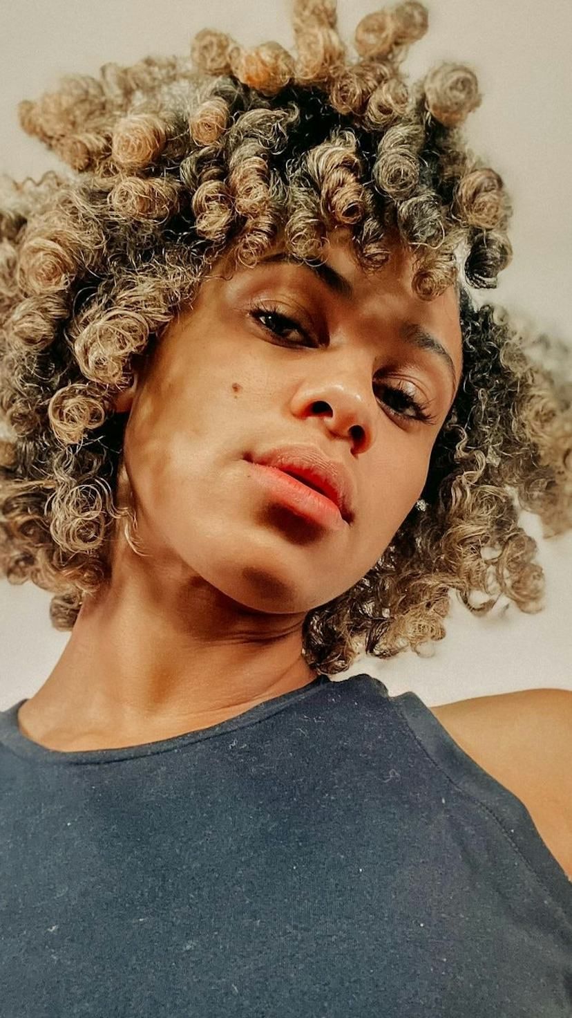 Layered Cut with Blonde Highlights — Short Natural Hairstyles
