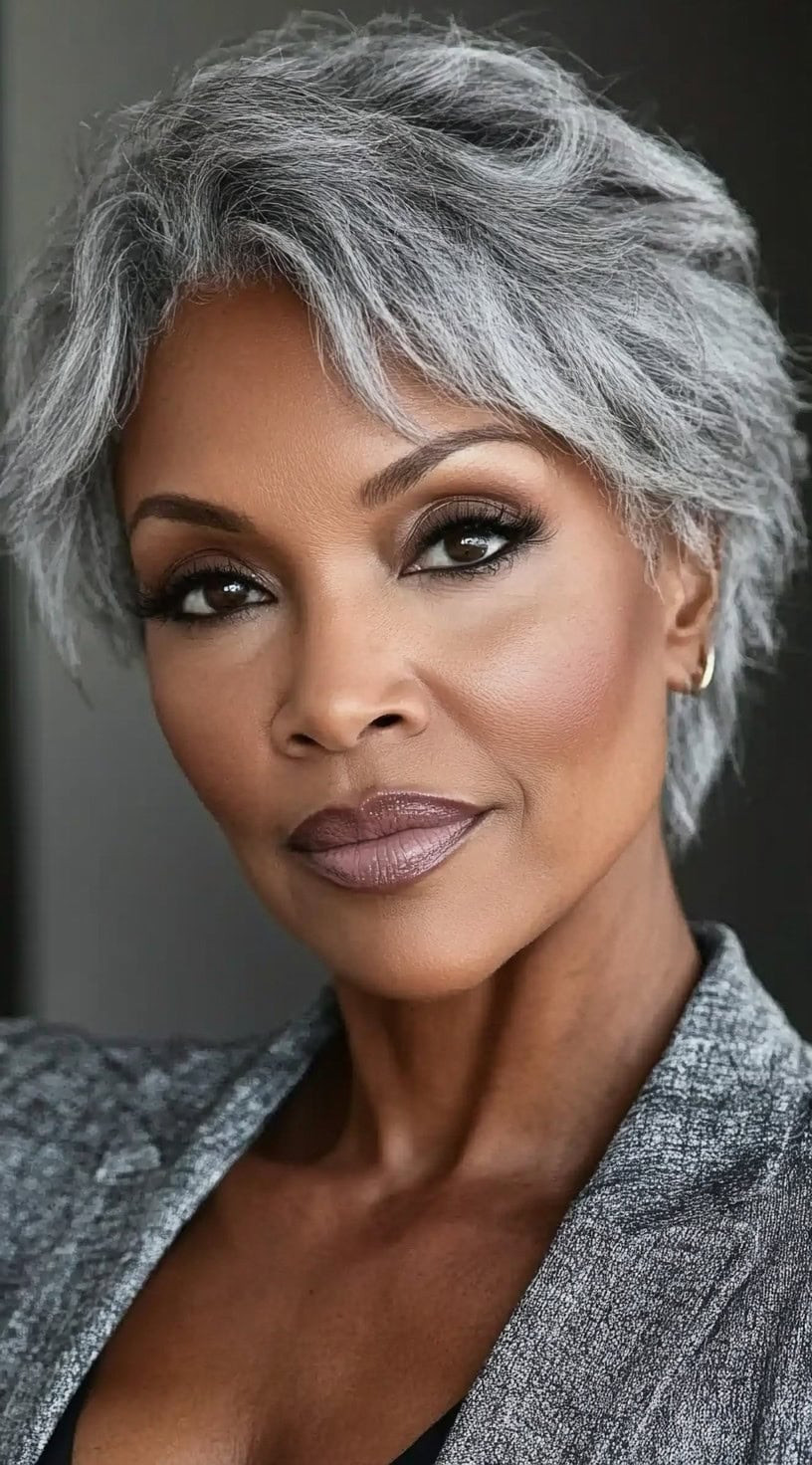 Visual Idea Visual Idea — Gray Hair Styles