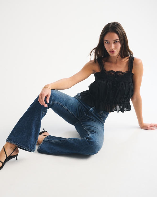 Casual Evening Outfit Idea Casual Evening Outfit Idea — Bootcut Jeans