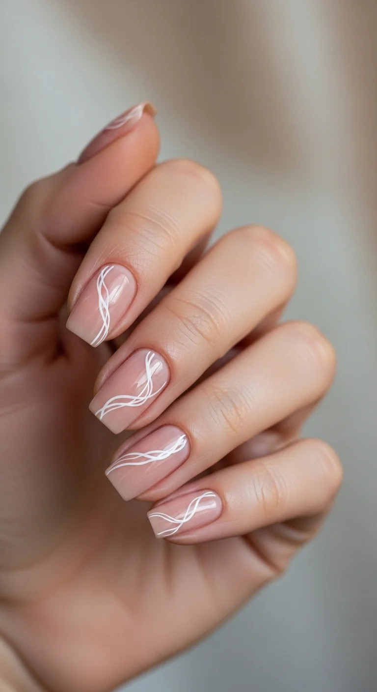 Minimalist Visual Idea Minimalist Visual Idea — Line Art Nails