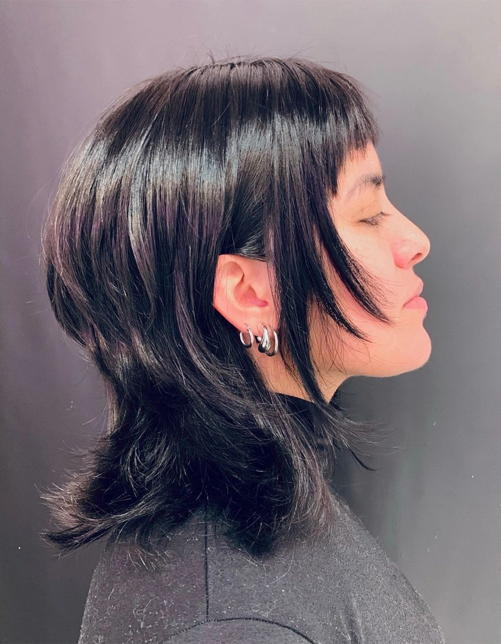 Extreme Shaggy Wolf Cut With Mullet Tail — Wolf Cut Medium Hair