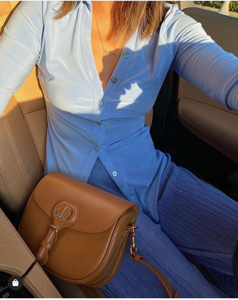 Travel-Ready Style with a Brown Dior Bobby Bag Travel-Ready Style with a Brown Dior Bobby Bag — Dior Bag Outfits