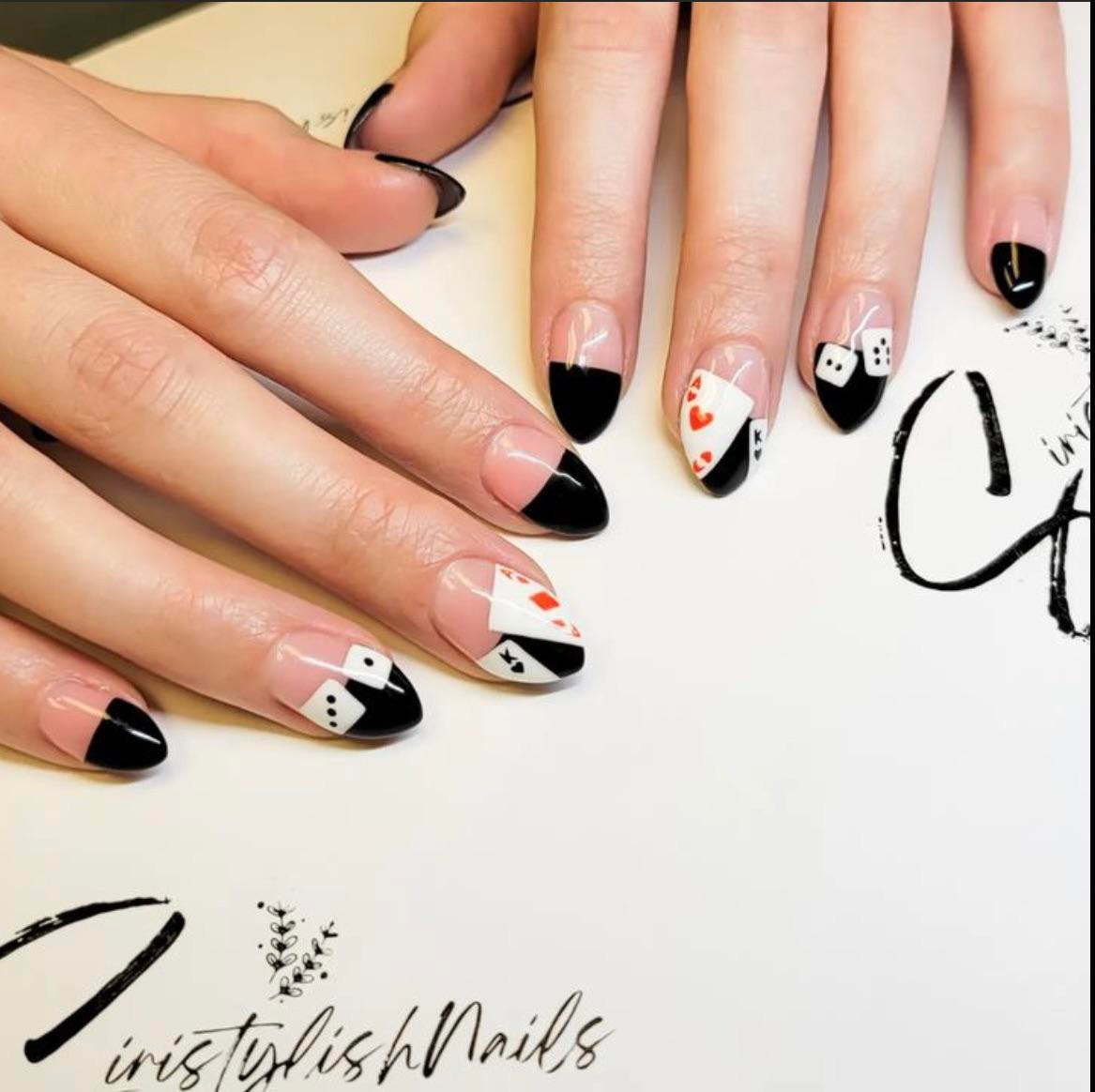 Glossy Glitter Visual Idea Glossy Glitter Visual Idea — Vegas Nails