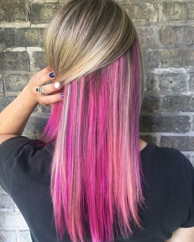 Pink Underlayer Highlights Pink Underlayer Highlights — Pink Highlights