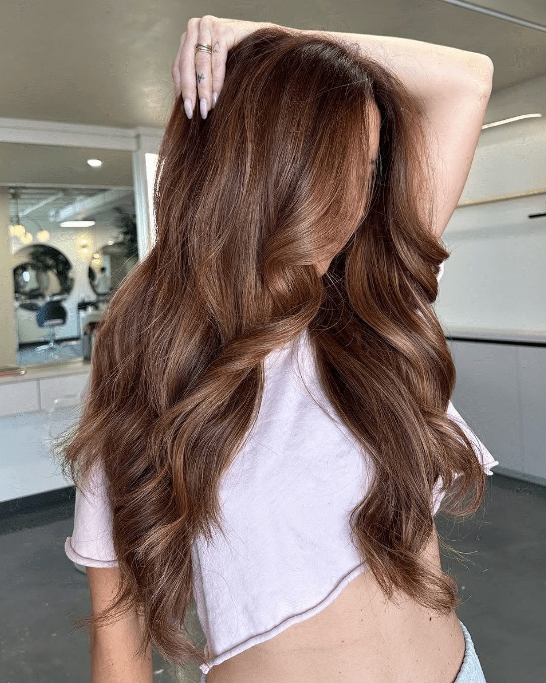 Honey Brown Visual Idea — Warm Brown Hair