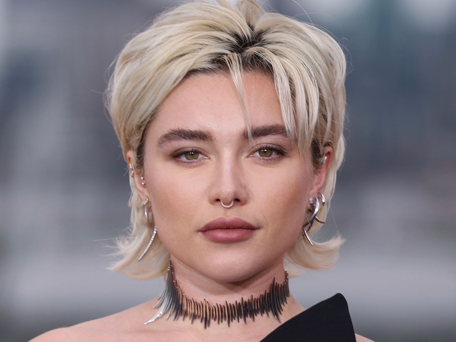 Ash Blonde Bixie With Choppy Bangs Ash Blonde Bixie With Choppy Bangs — Bixie Haircut