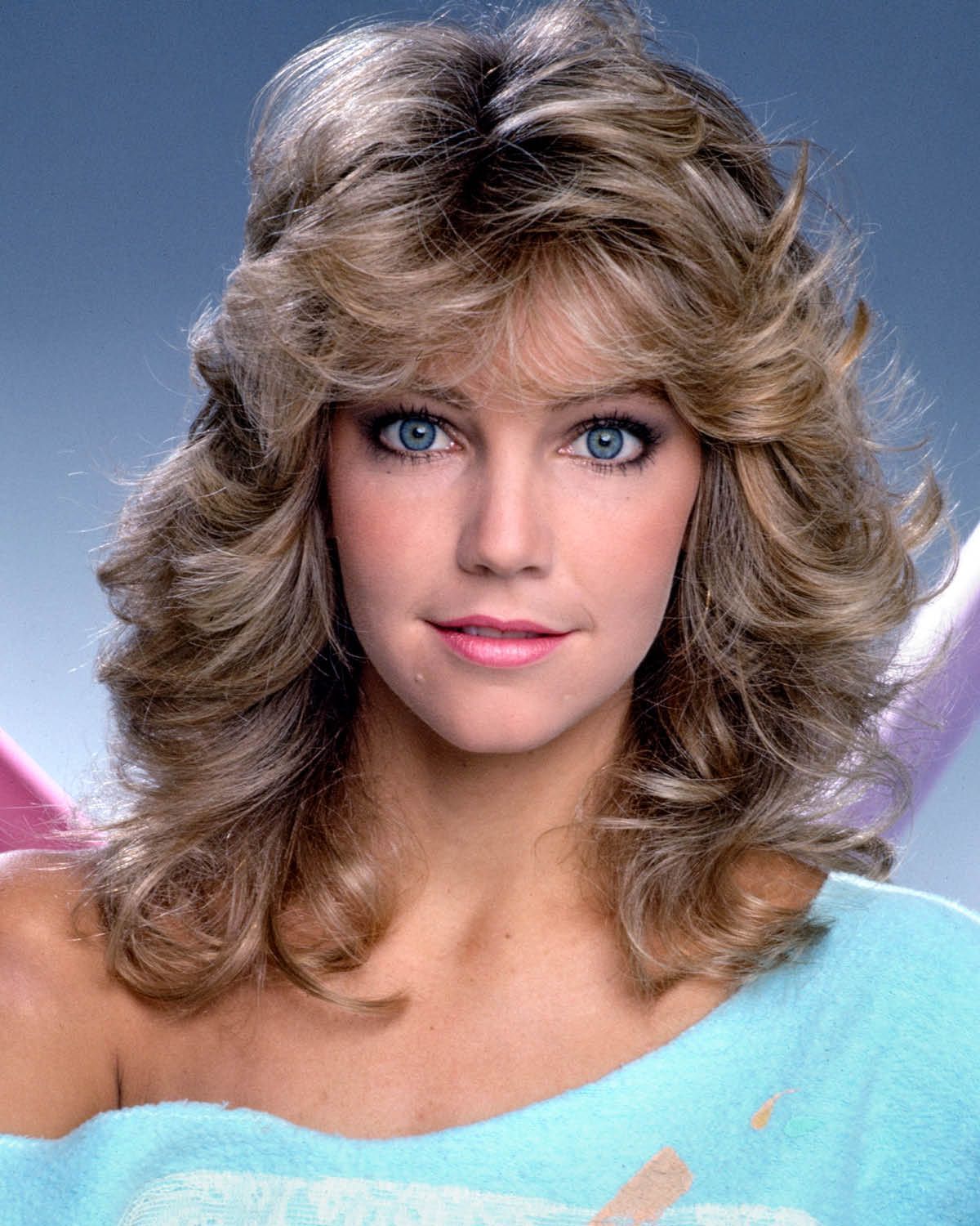 Shoulder Length Feathered Blonde — 80s Hairstyles
