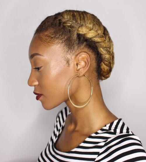 Blonde Crown Braid Blonde Crown Braid — Interview Hairstyles