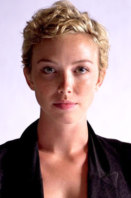Voluminous Wavy Pixie With Side Part — Curly Pixie