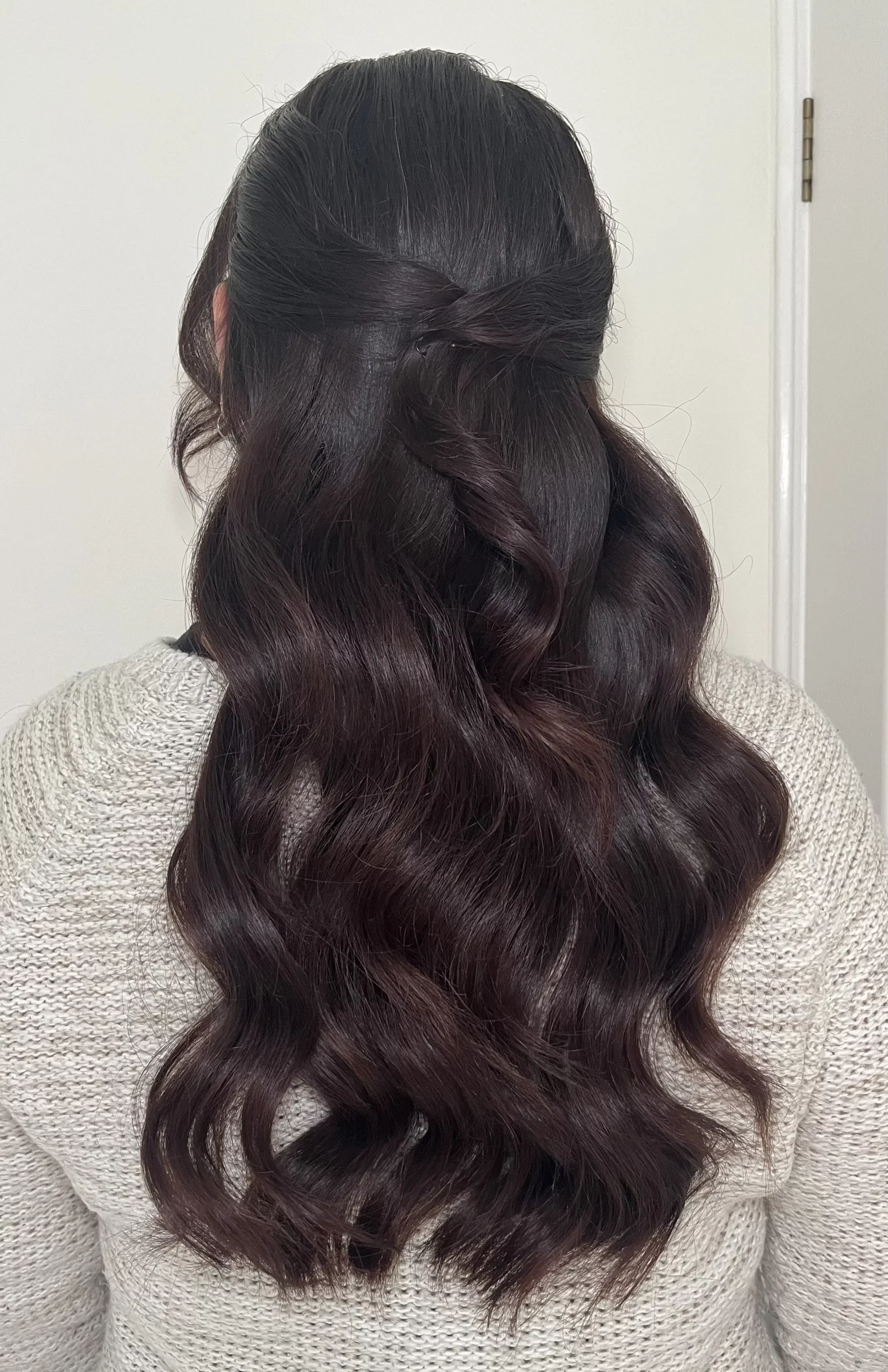 Simple Twisted Half Up — Half Up Half Down Hairstyles