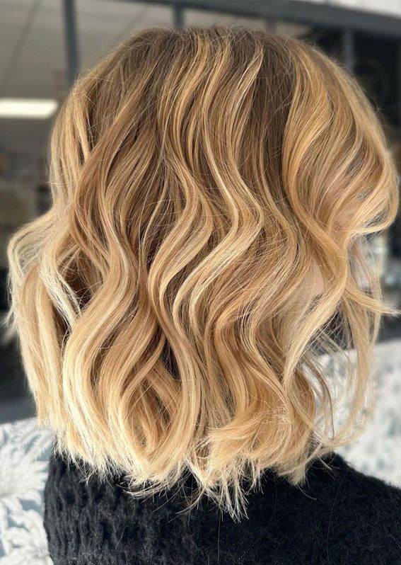Dirty Blonde Balayage Bob Dirty Blonde Balayage Bob — Low Maintenance Hair Color