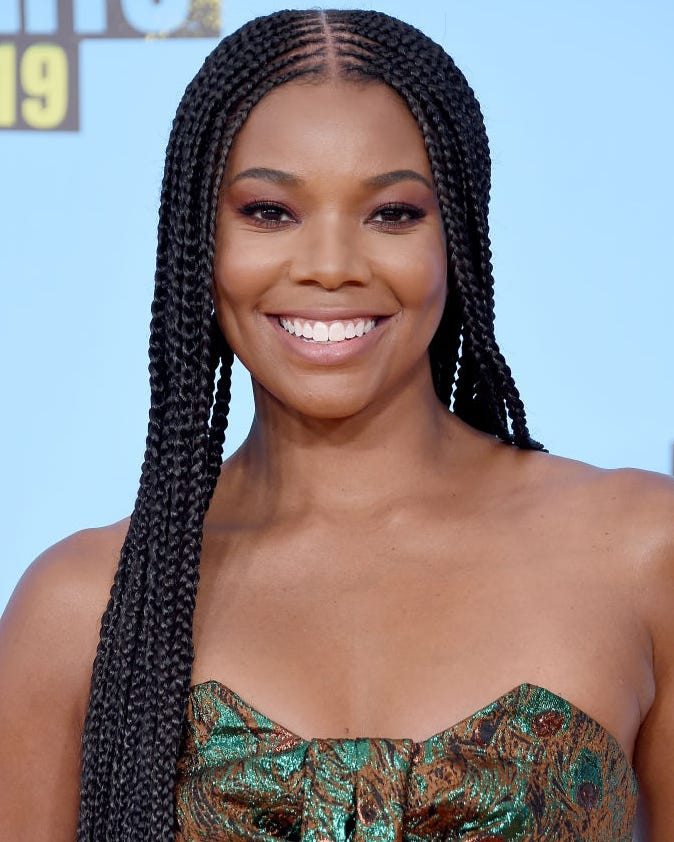 Long Black Braids to Mid-Back Long Black Braids to Mid-Back — Hairstyles for Chubby Faces