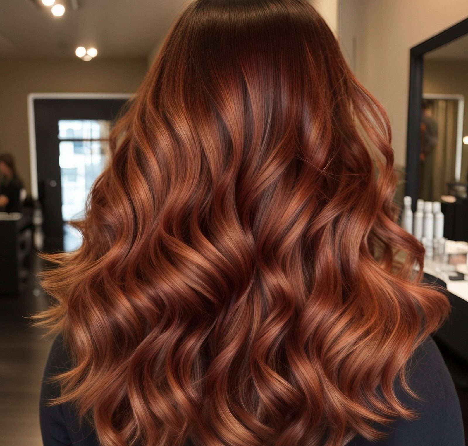 Auburn With Subtle Lighter Highlights Auburn With Subtle Lighter Highlights — Auburn Hair
