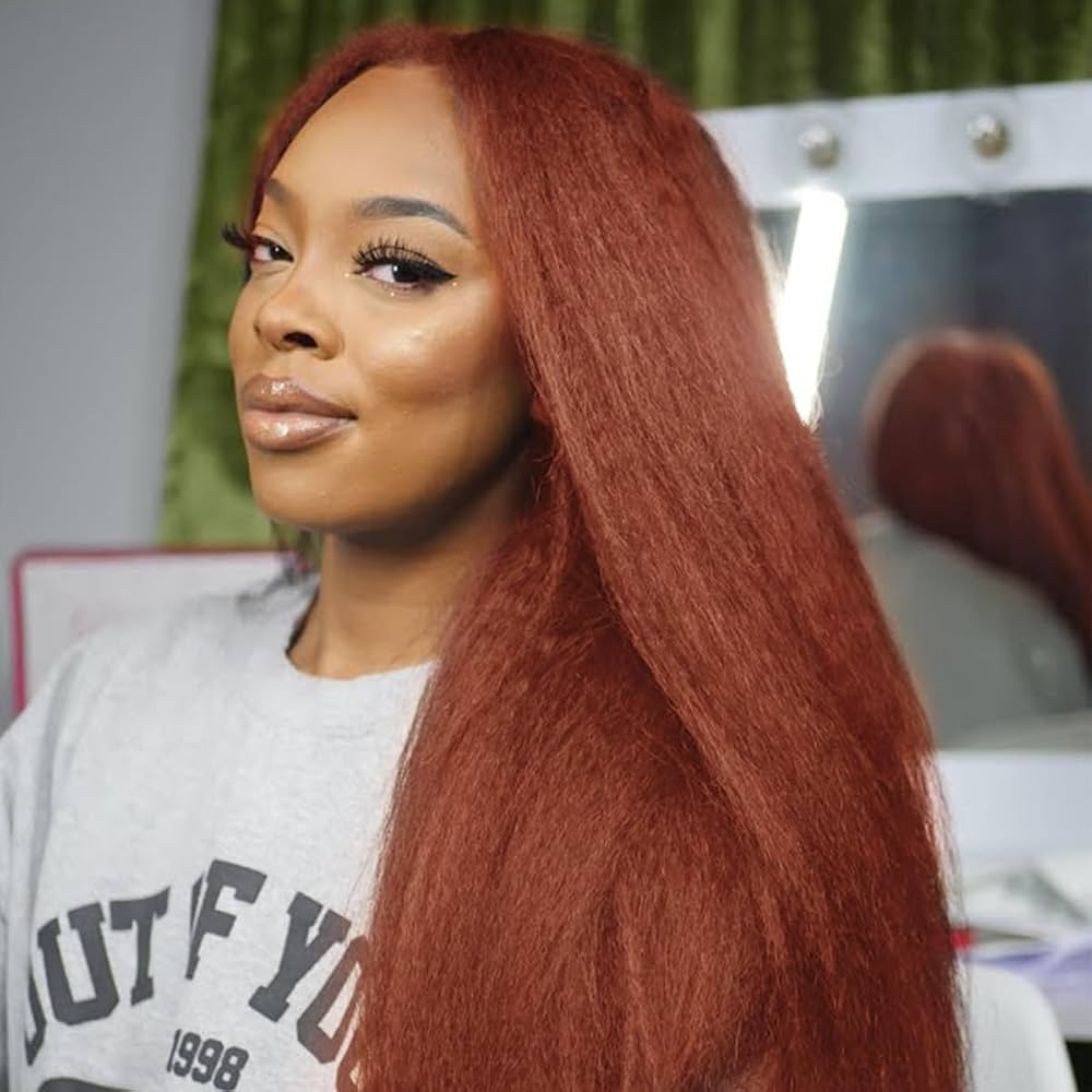 Uniform Copper Red With Volume Uniform Copper Red With Volume — Copper Hair on Black Women