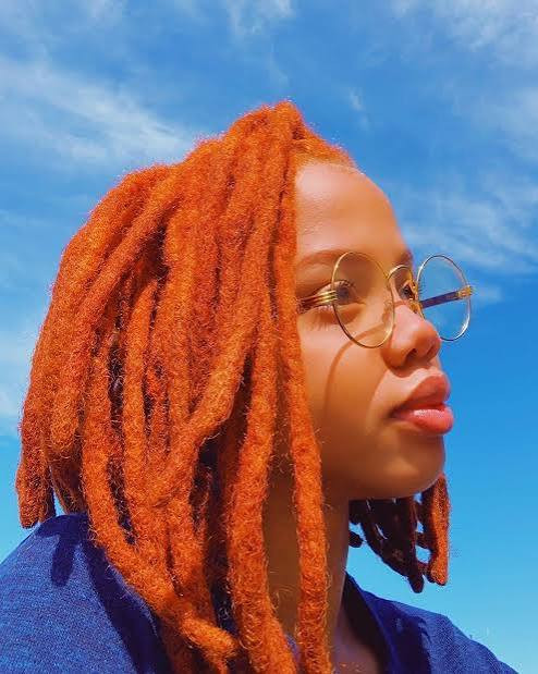 Vibrant Ginger Collarbone Locs Vibrant Ginger Collarbone Locs — Ginger Locs