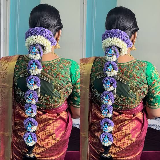 Black Base Visual Idea — Baby Shower Hairstyles