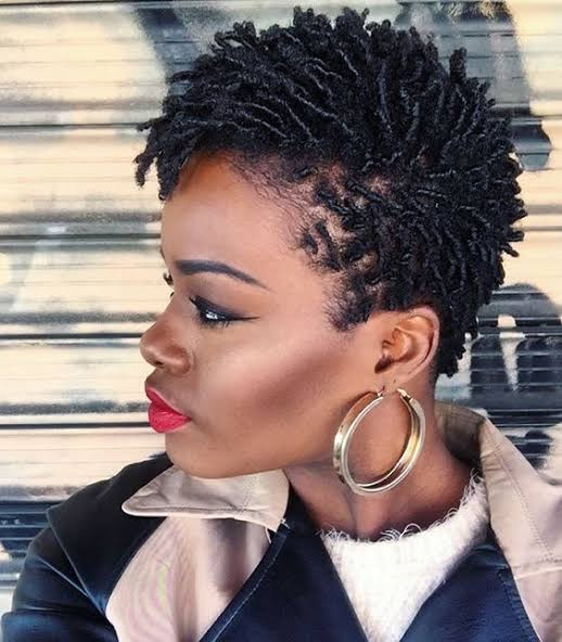 Side Parted Layered Finger Coils