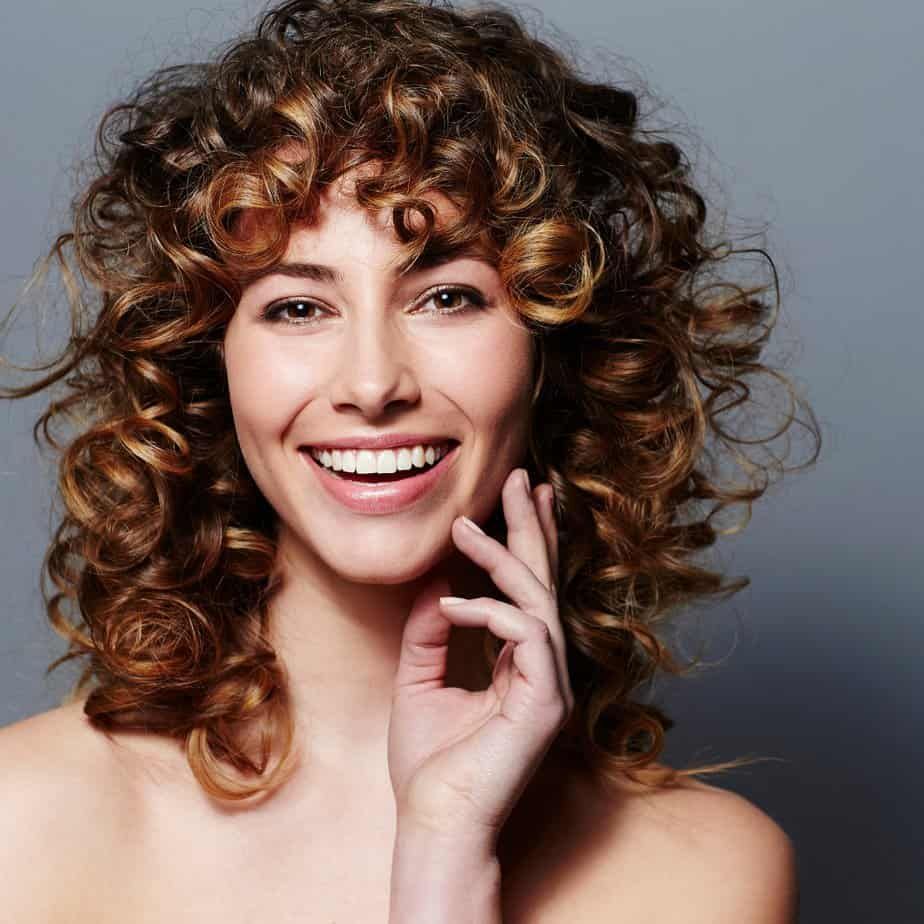 Honey Blonde With Darker Roots Visual Idea — Wolf Cut