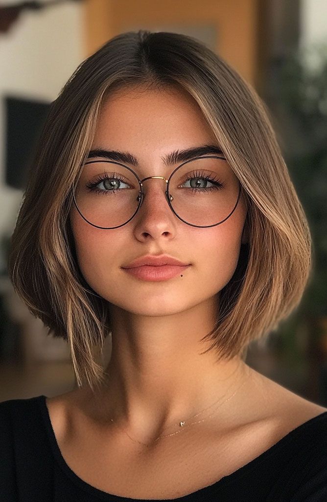 16 Best Bob Haircuts for Women Who Wear Glasses in 2025